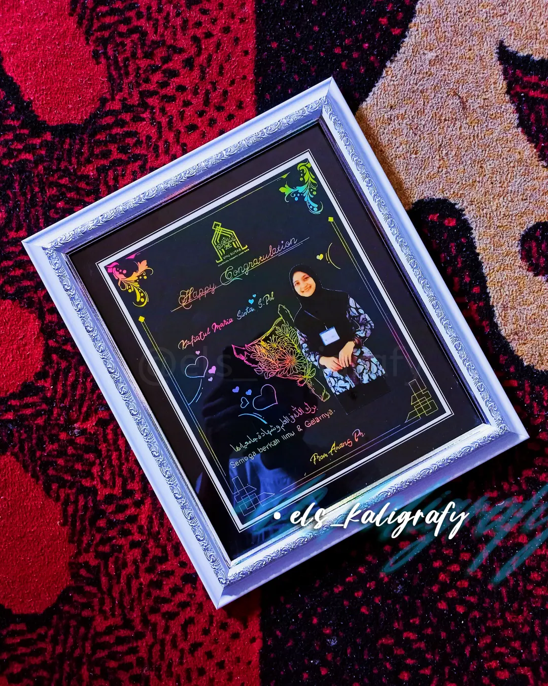 Kaligrafy Kado Wisuda
